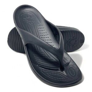 DAWGS Women’s Flip Flops Size 11 Black NICE